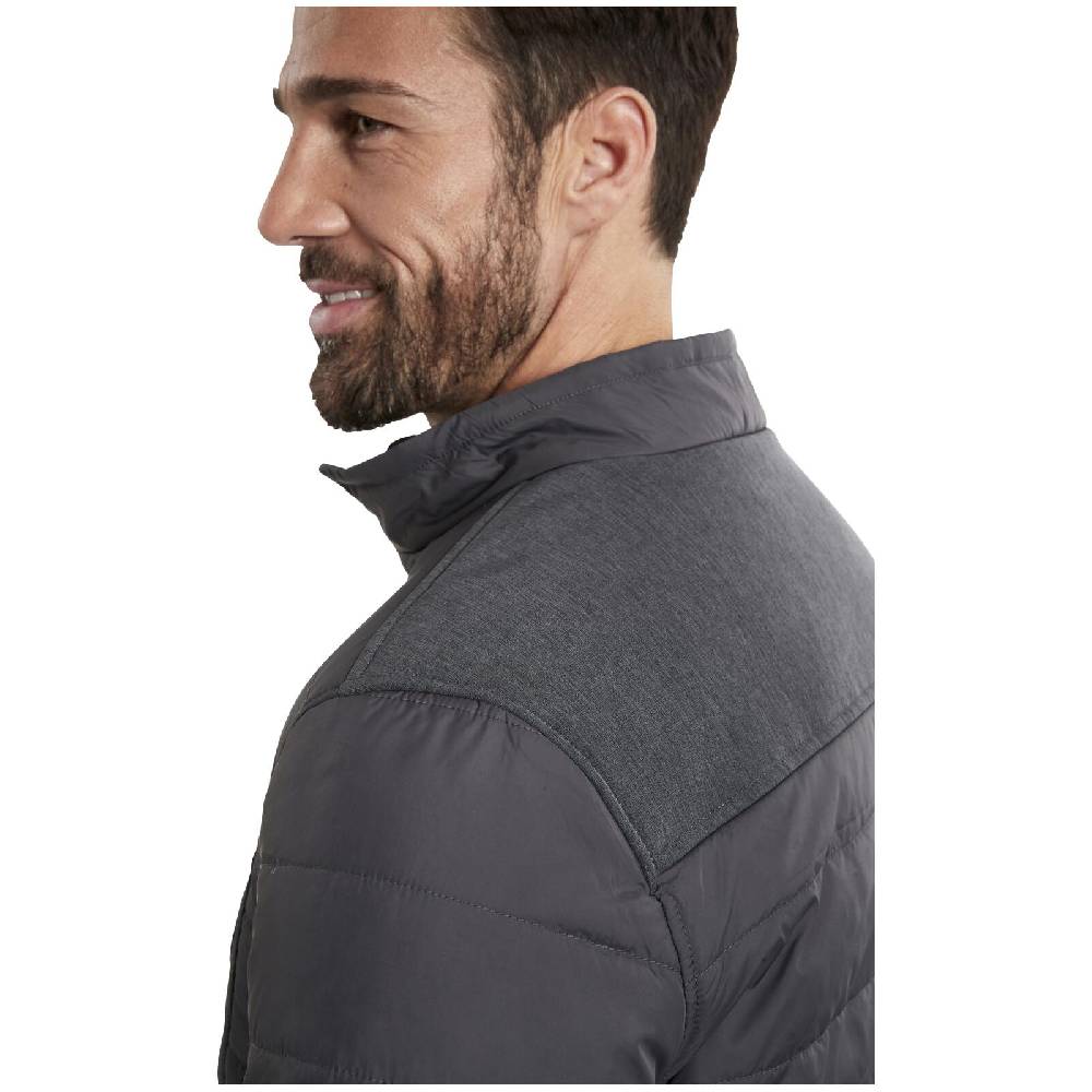 Jan Vanderstorm Steppjacke ALFSIGR dunkelgrau Kostenloser Versand international
