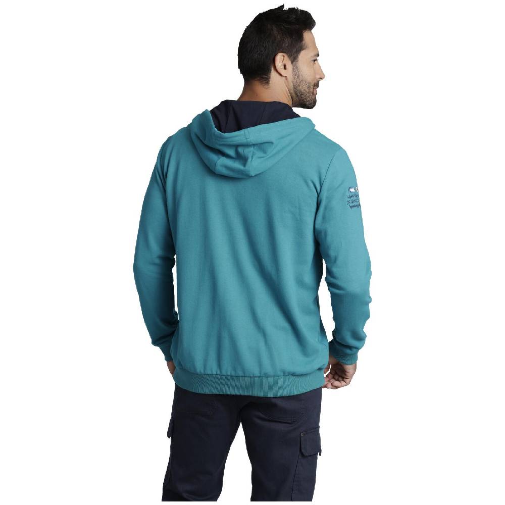 Jan Vanderstorm Sweatjacke ABBE petrol Begrenzt auf 3 Tage