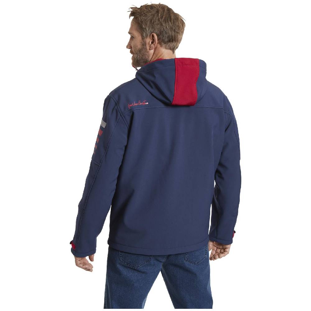 Jan Vanderstorm Softshelljacke HELGE dunkelblau Verkauf