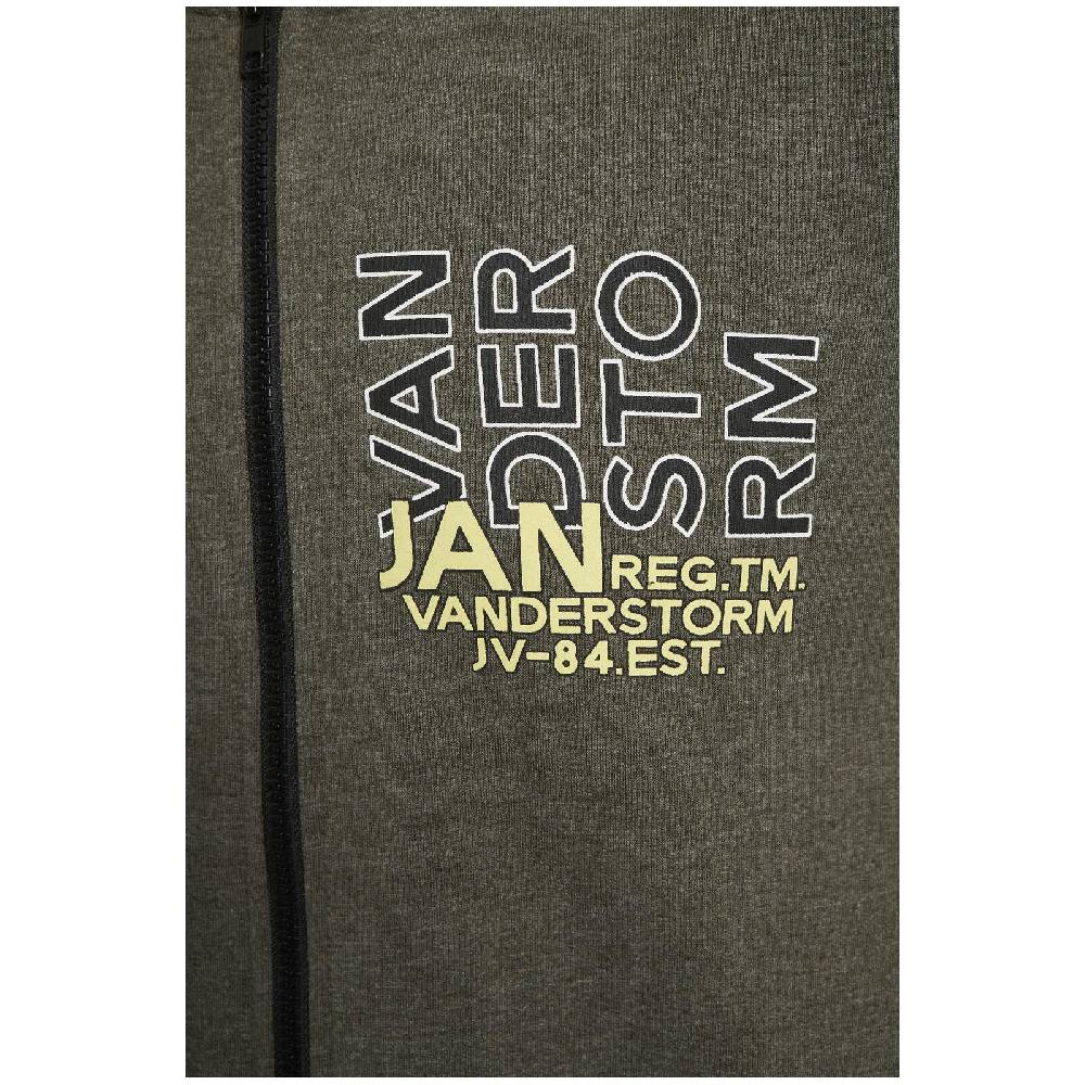 Jan Vanderstorm Sweatjacke BALSA oliv melange Angebote