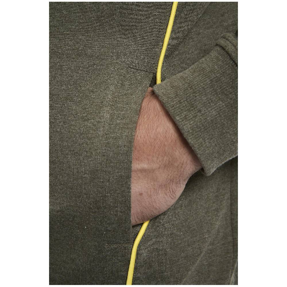 Jan Vanderstorm Sweatjacke BALSA oliv melange Angebote