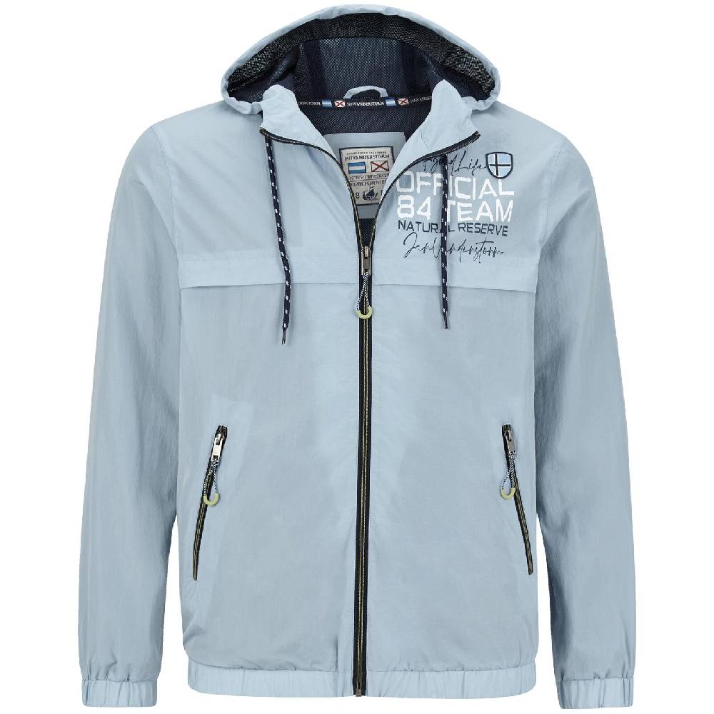 Jan Vanderstorm Jacke BOTEL hellblau im Angebot