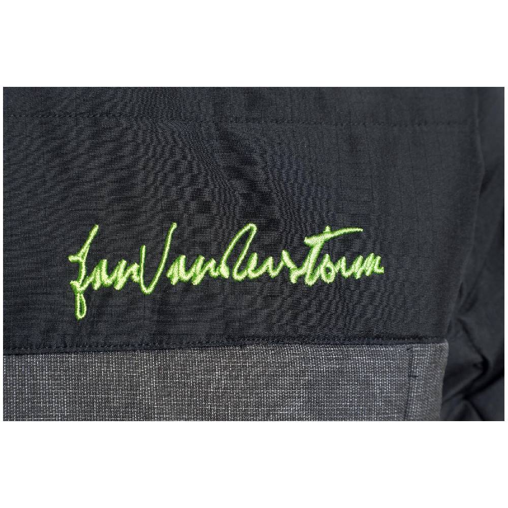 Jan Vanderstorm Jacke ROALD schwarz gemustert Kostenloser Versand