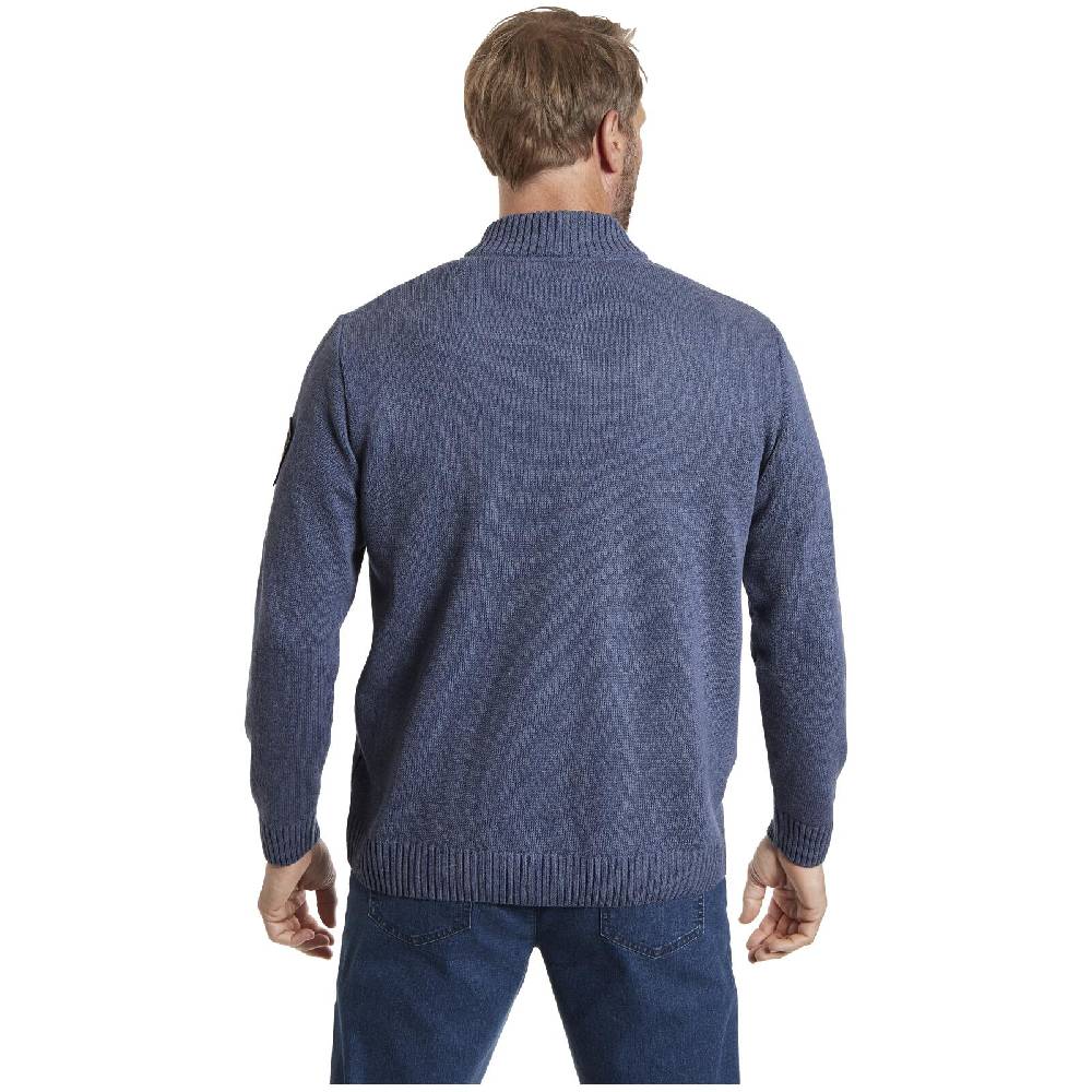 Jan Vanderstorm Strickjacke SVEND blau Sonderangebot
