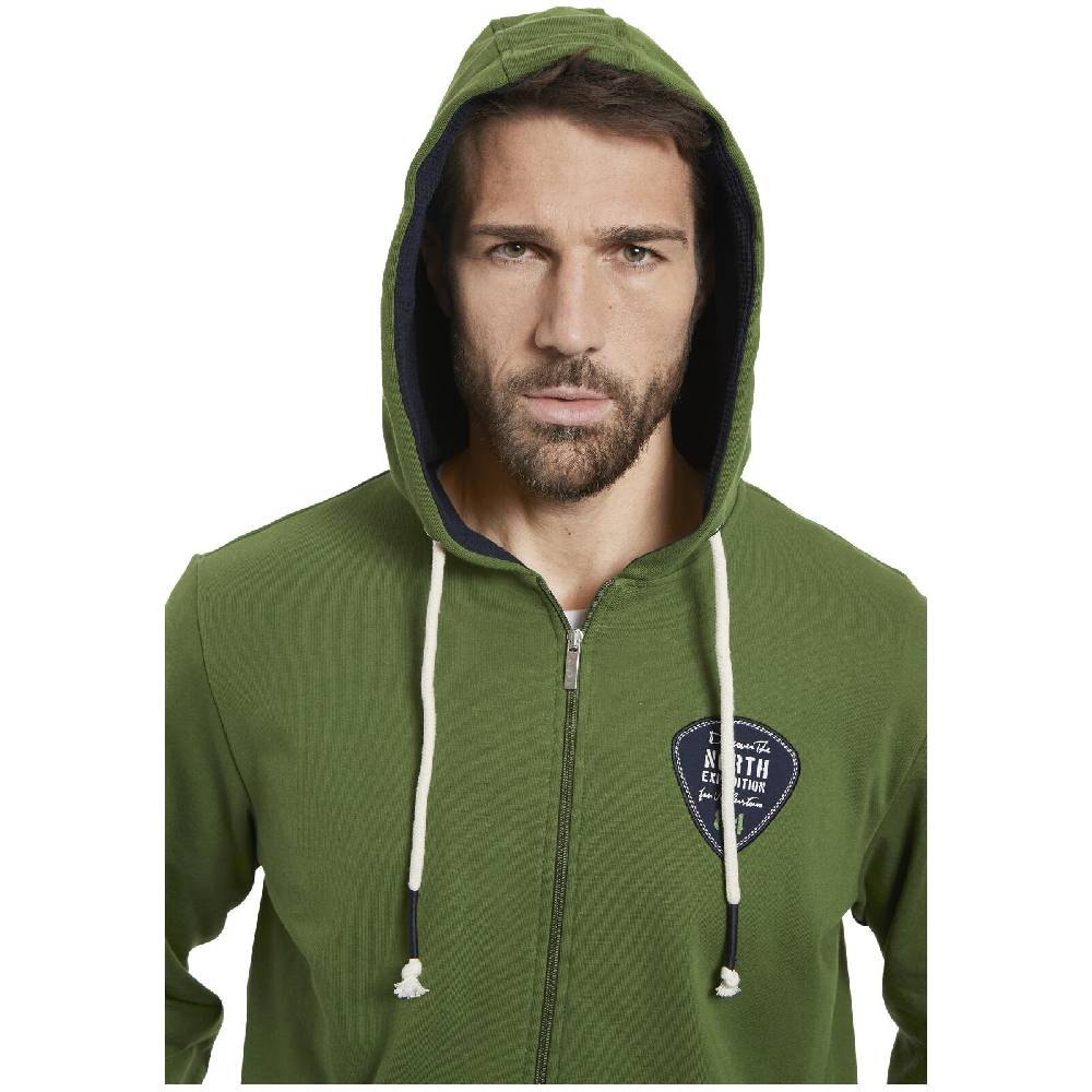 Jan Vanderstorm Sweatjacke INGWIN grün Günstig kaufen