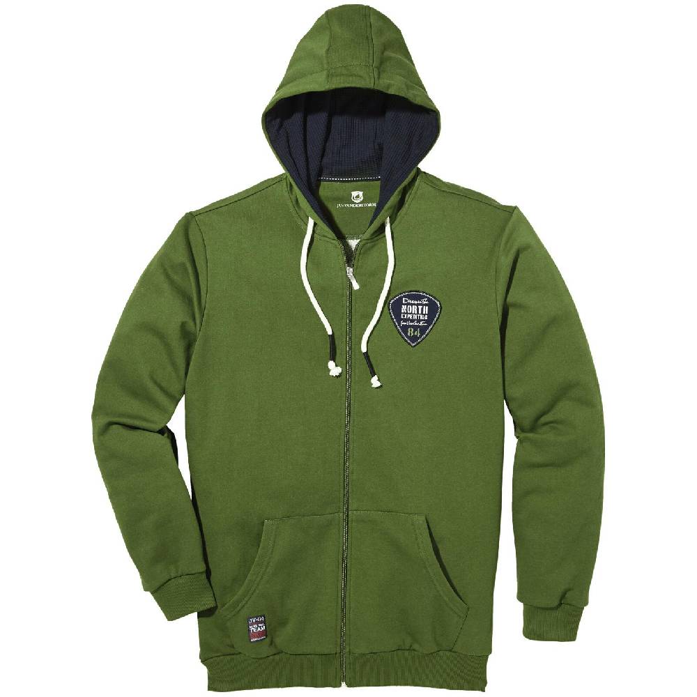 Jan Vanderstorm Sweatjacke INGWIN grün Günstig kaufen