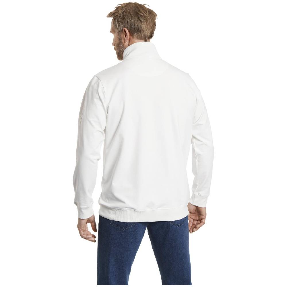 Jan Vanderstorm Sweatjacke BARUK wollweiß Flash Sale