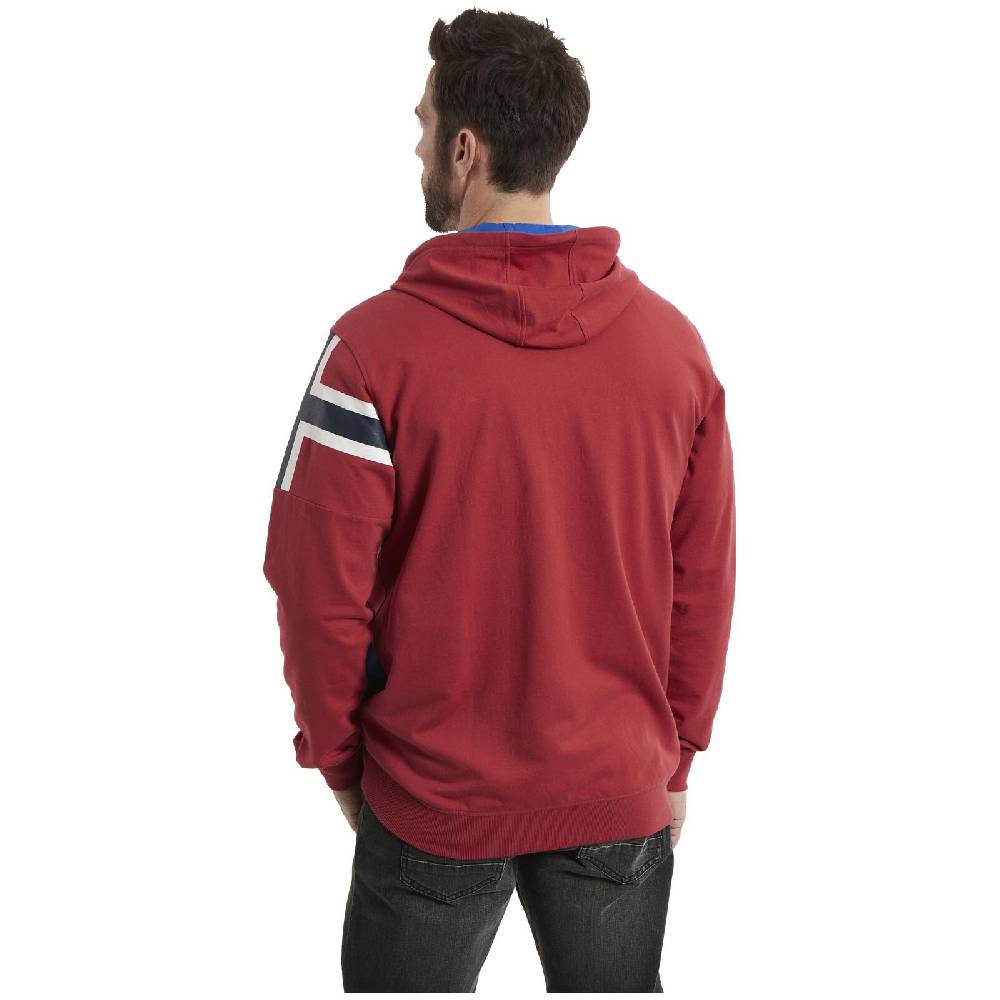 Jan Vanderstorm Sweatjacke ANTOO rot Begrenztes Angebot