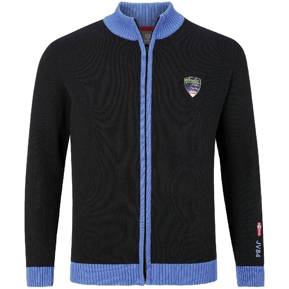 Jan Vanderstorm Strickjacke HERSKA schwarz Online Shopping