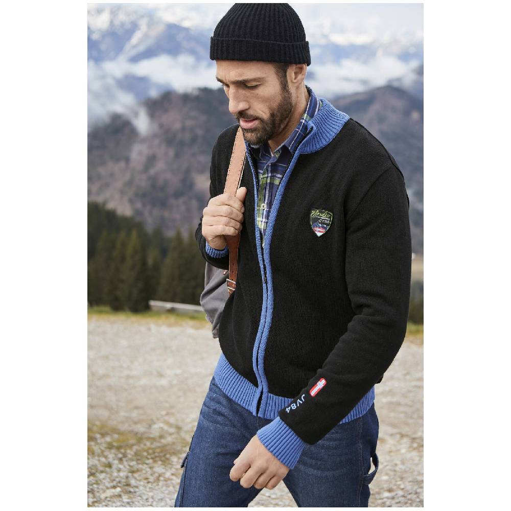 Jan Vanderstorm Strickjacke HERSKA schwarz Online Shopping