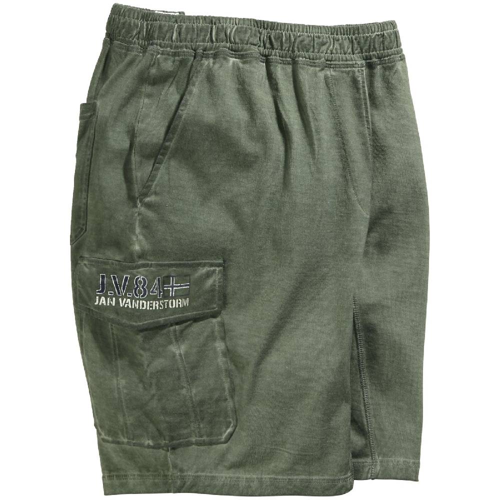 Jan Vanderstorm Sweatbermuda FRERK oliv Osterangebot