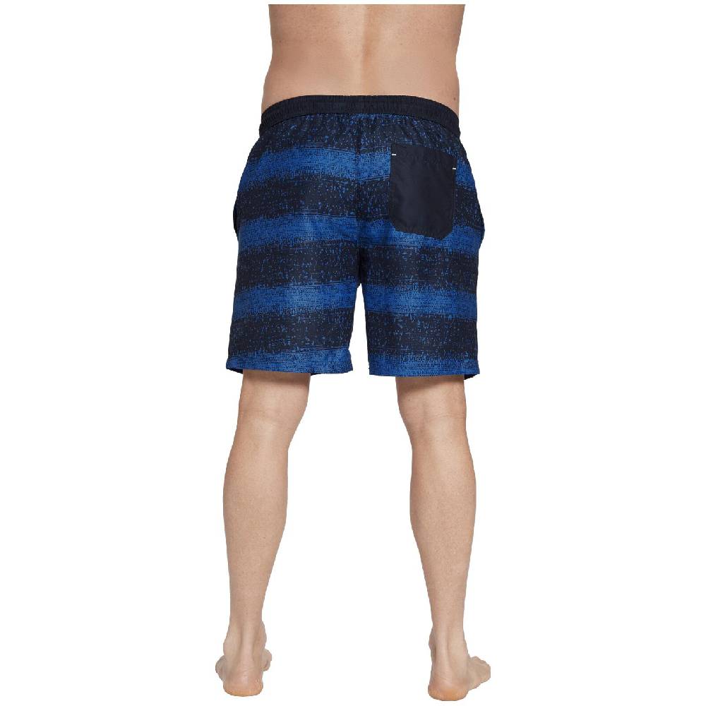 Jan Vanderstorm Badeshorts SEMION dunkelblau gemustert Top Angebot
