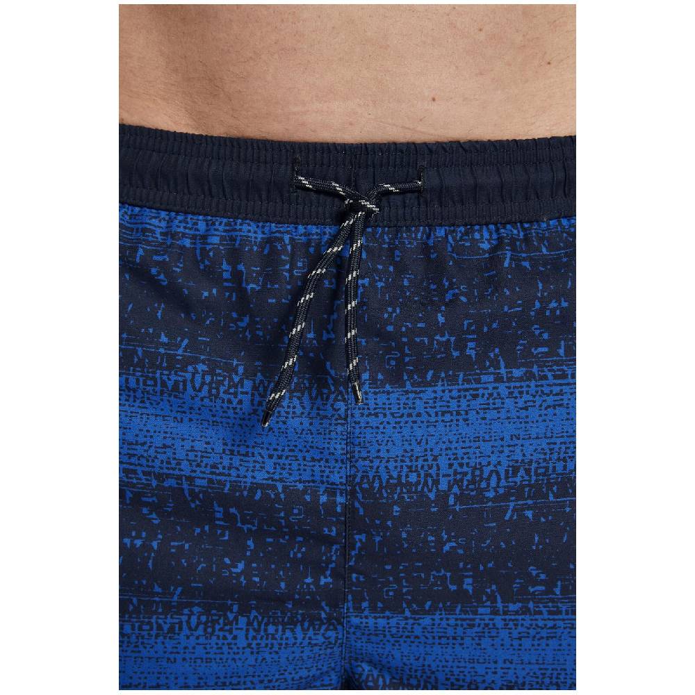 Jan Vanderstorm Badeshorts SEMION dunkelblau gemustert Top Angebot