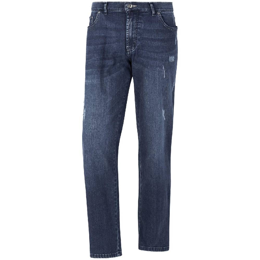 Jan Vanderstorm Tiefbundjeans GERRIT blau