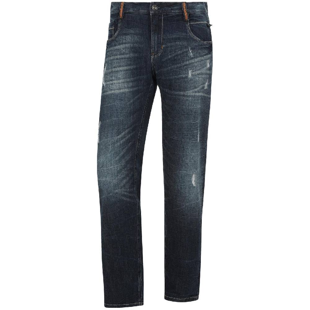 Jan Vanderstorm Tiefbundjeans JURIEN dunkelblau