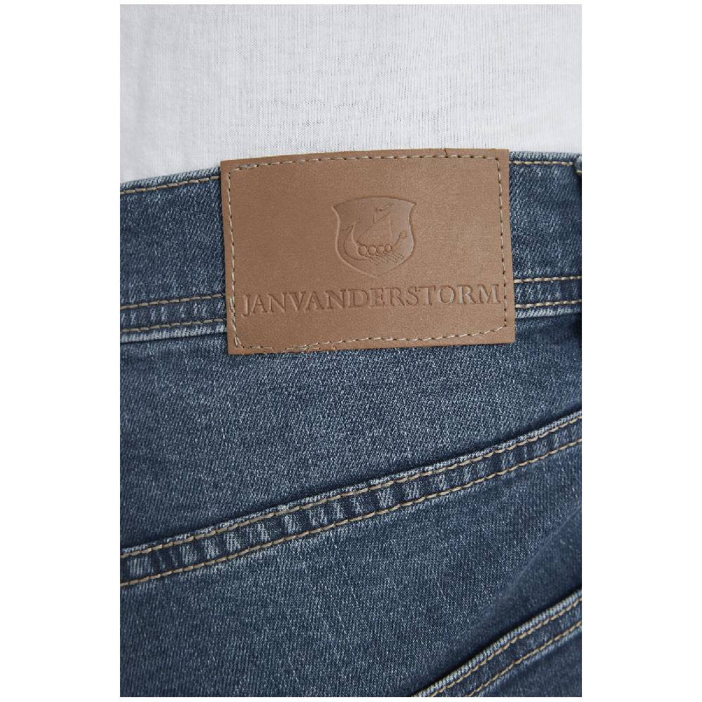 Jan Vanderstorm Tiefbundjeans PEEKE blau Black Friday Preise
