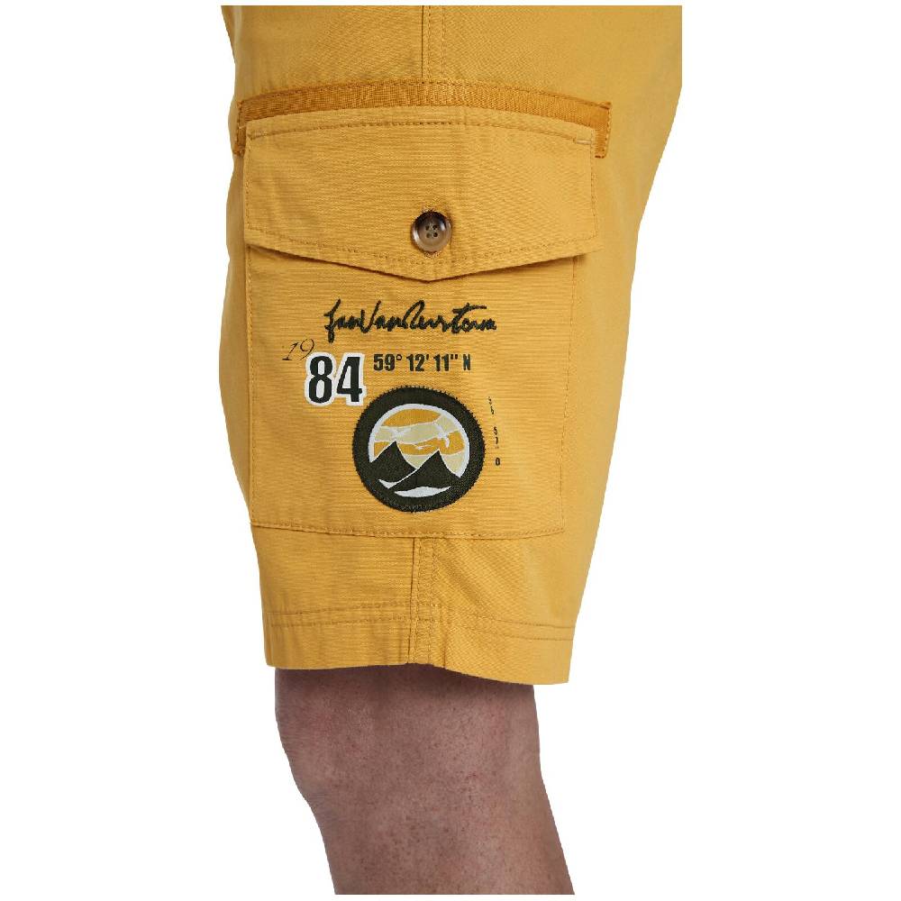Jan Vanderstorm Cargobermuda TEUTORI gelb im Angebot