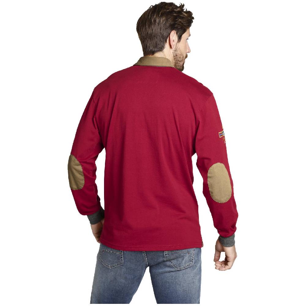 Jan Vanderstorm Sweatshirt JAARNE rot Limitierter Zeitrabatt