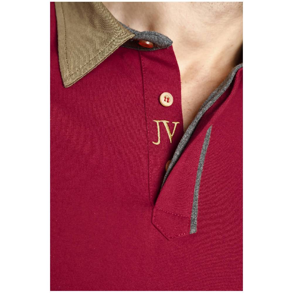 Jan Vanderstorm Sweatshirt JAARNE rot Limitierter Zeitrabatt