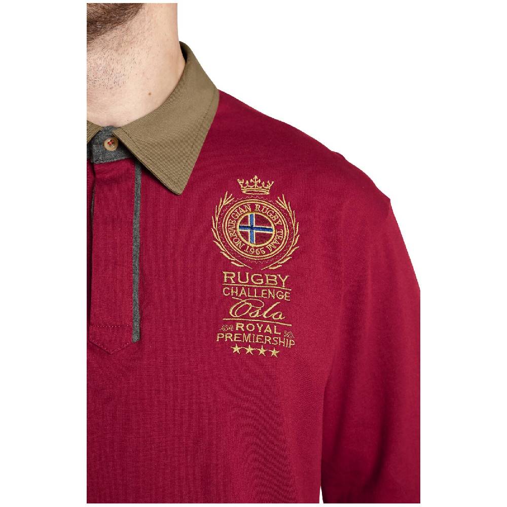 Jan Vanderstorm Sweatshirt JAARNE rot Limitierter Zeitrabatt