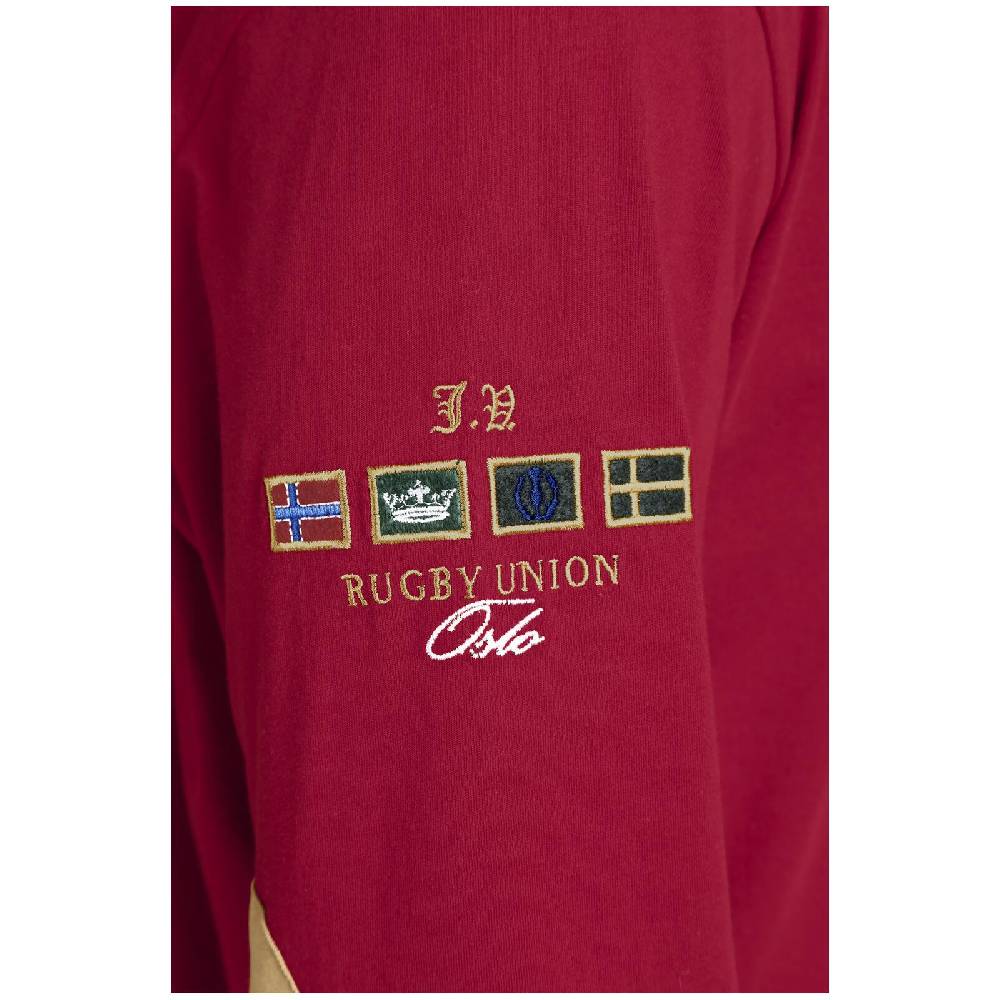 Jan Vanderstorm Sweatshirt JAARNE rot Limitierter Zeitrabatt