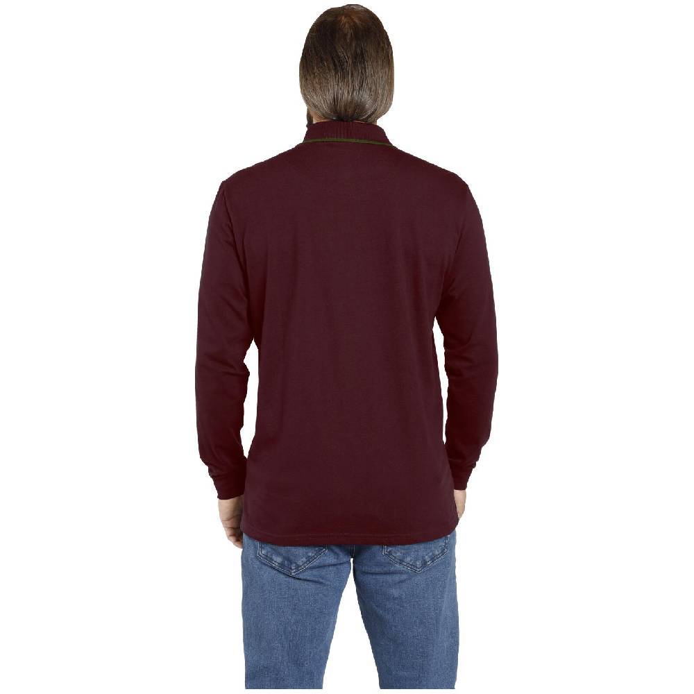 Jan Vanderstorm Sweatshirt SIGVAT dunkelrot Rabatt