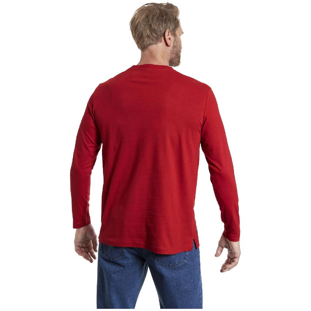 Jan Vanderstorm Langarmshirt NIELSON rot Preisnachlass