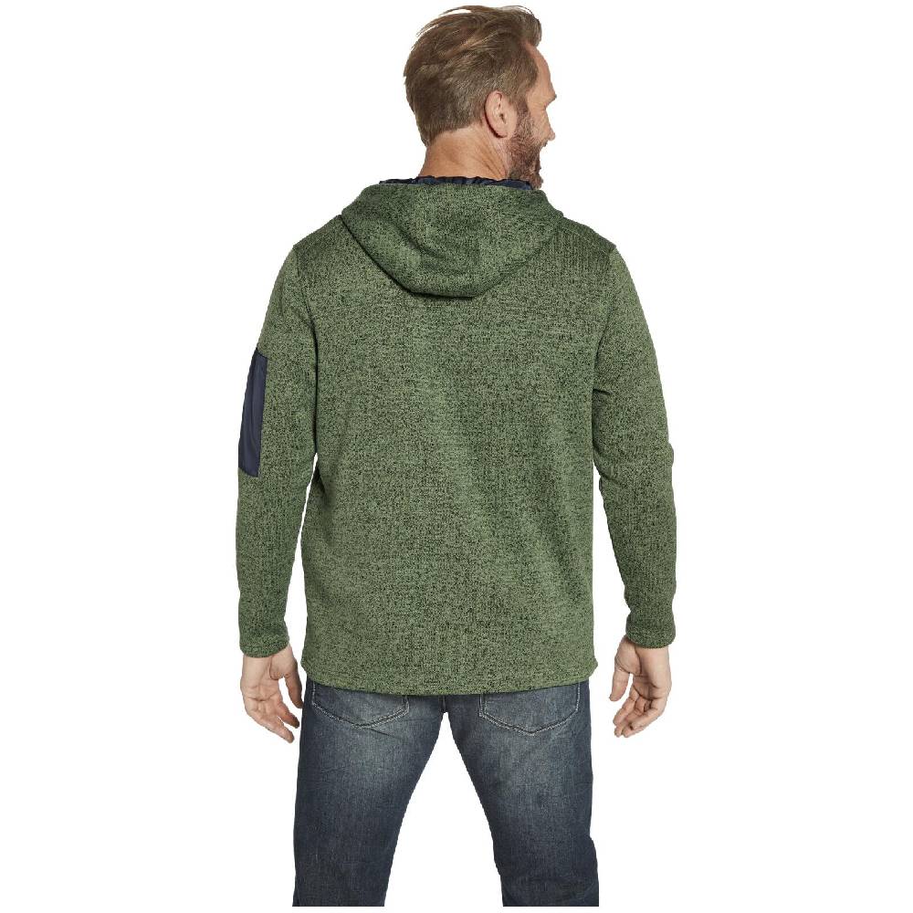 Jan Vanderstorm Fleecejacke ASVA grün melange Weihnachtsangebot
