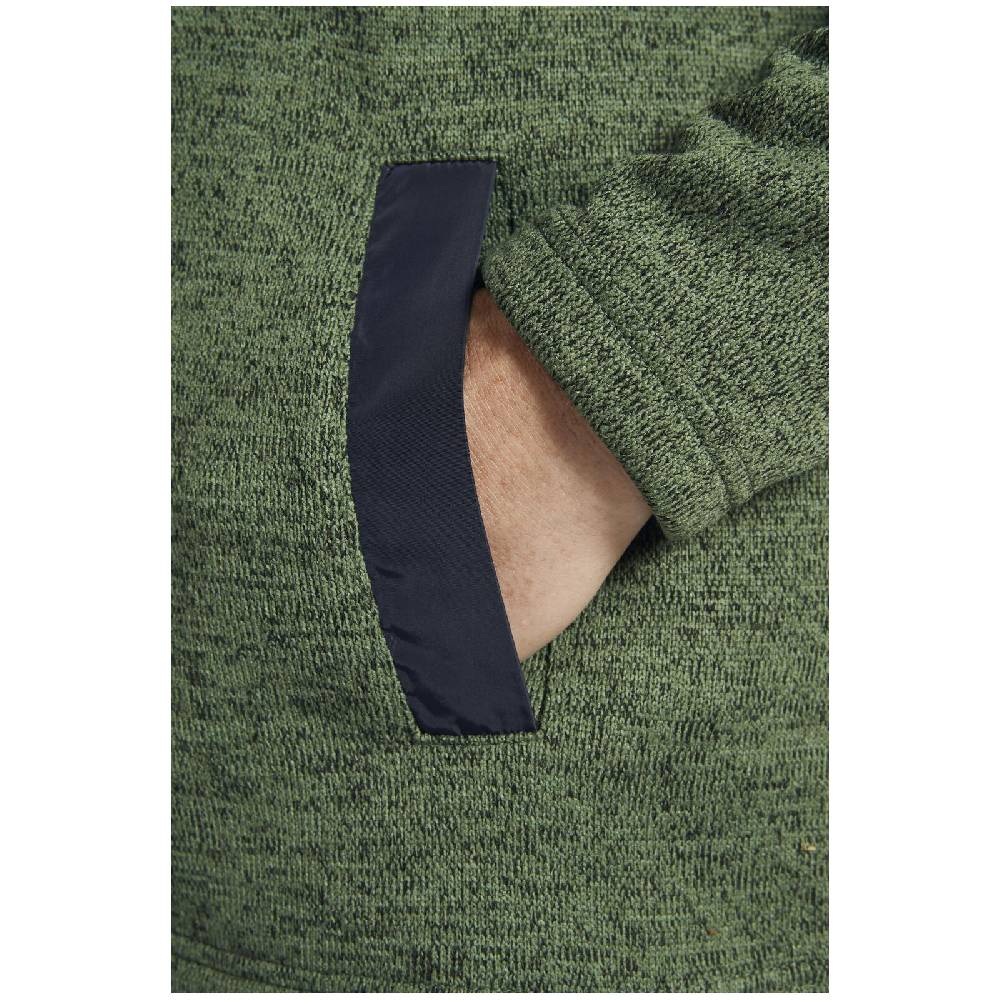 Jan Vanderstorm Fleecejacke ASVA grün melange Weihnachtsangebot