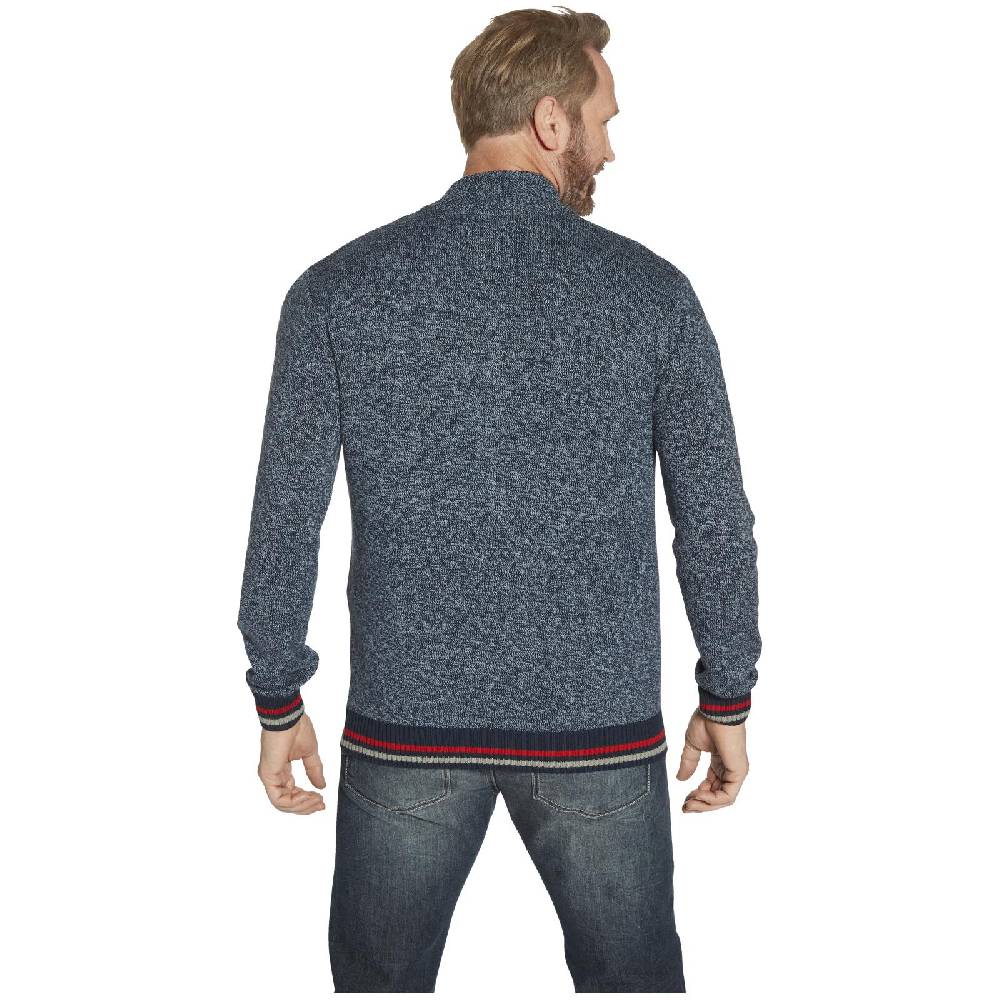 Jan Vanderstorm Pullover CAJETAN dunkelblau melange Osterangebot