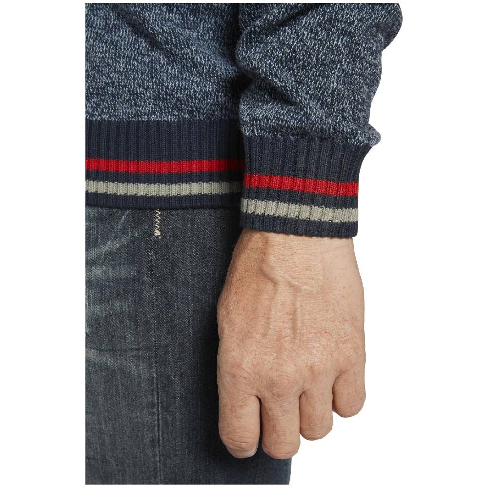 Jan Vanderstorm Pullover CAJETAN dunkelblau melange Osterangebot