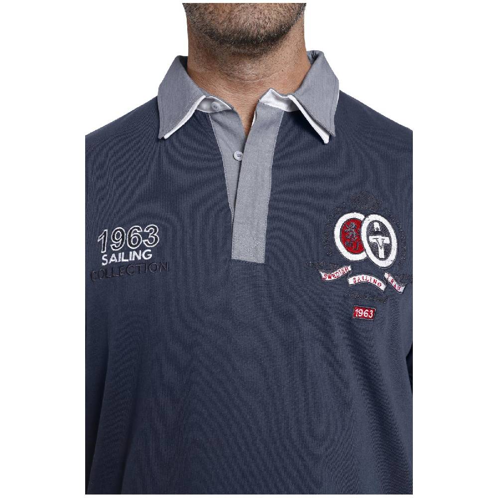 Jan Vanderstorm Sweatshirt FENNO blau Blitzangebot