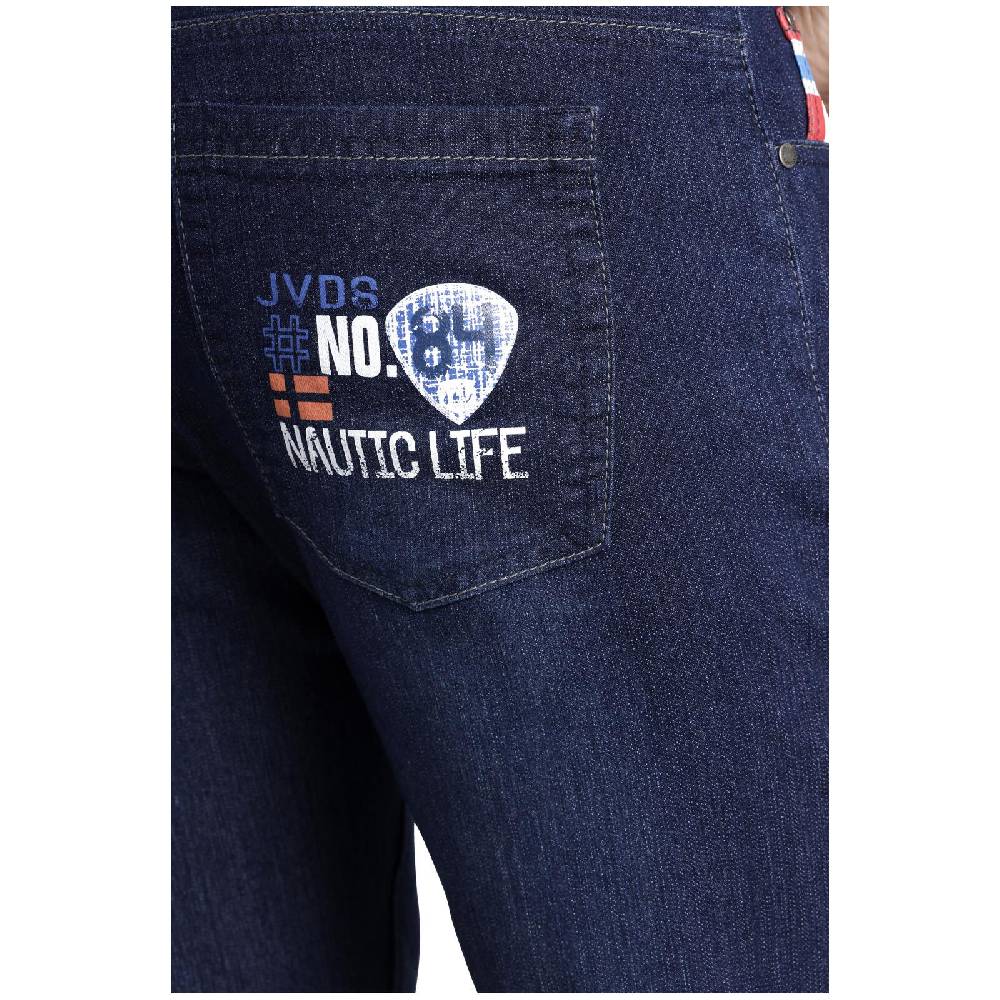 Jan Vanderstorm Tiefbundjeans LANNIE dunkelblau Neueste Stile