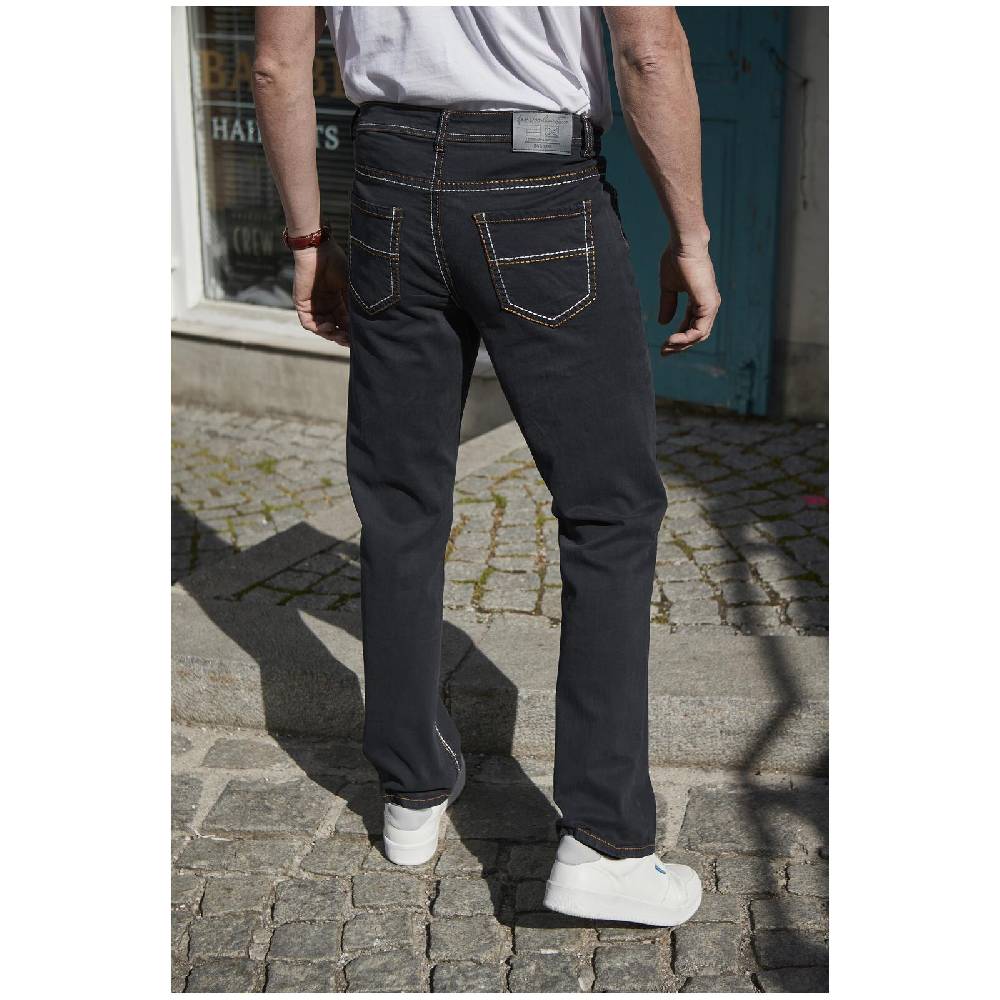 Jan Vanderstorm Tiefbundhose HEINIKE dunkelblau Sonderangebot der Fabrik