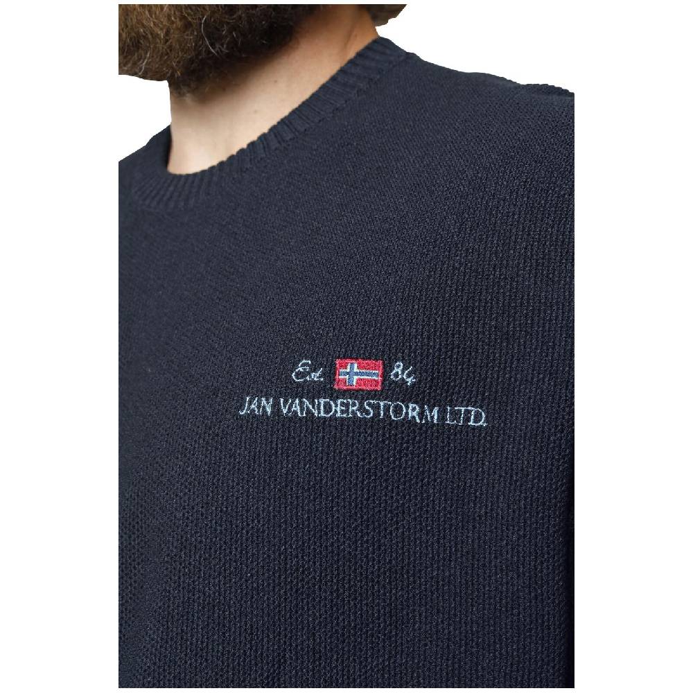 Jan Vanderstorm Pullover ALBREKT dunkelblau Fabrikladen