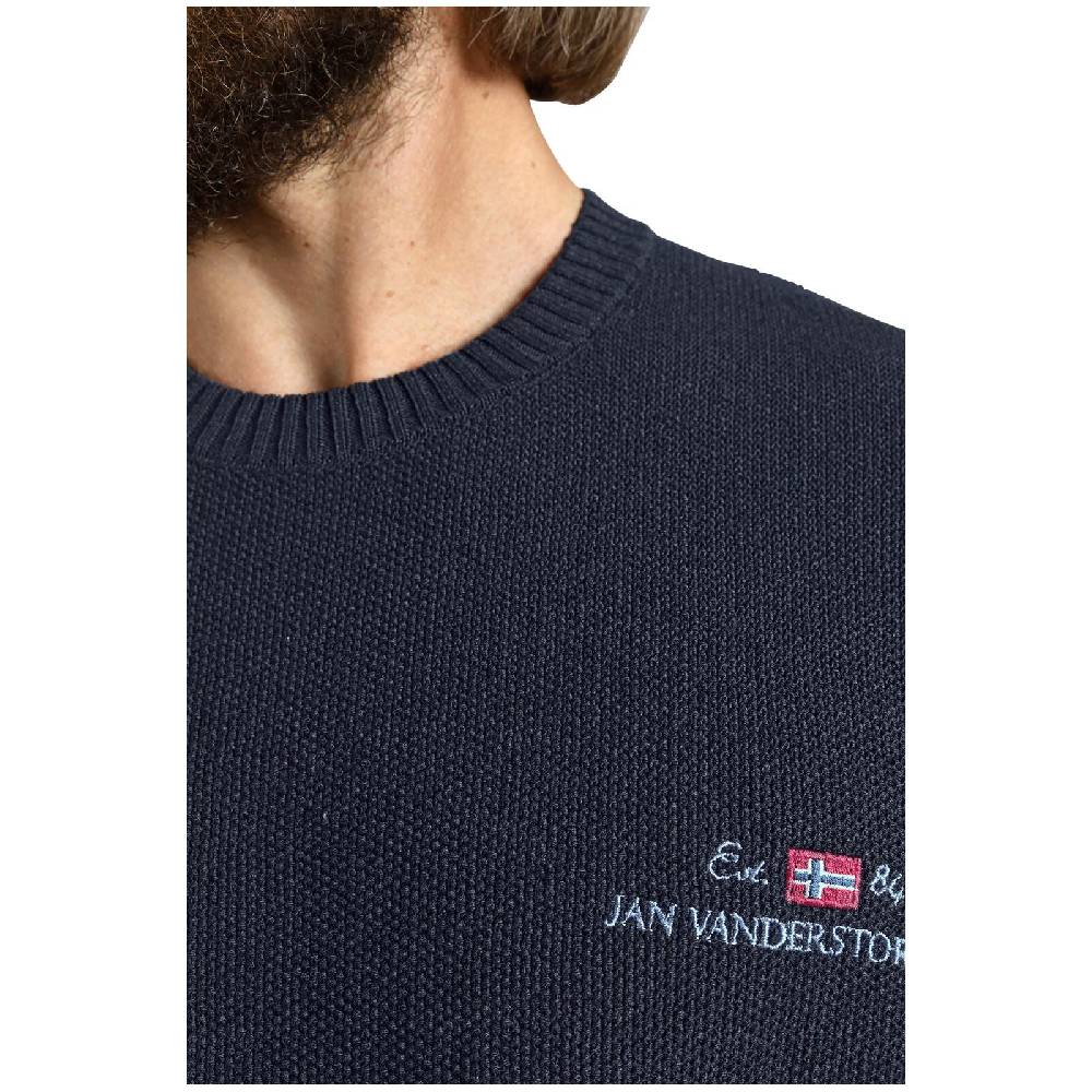 Jan Vanderstorm Pullover ALBREKT dunkelblau Fabrikladen