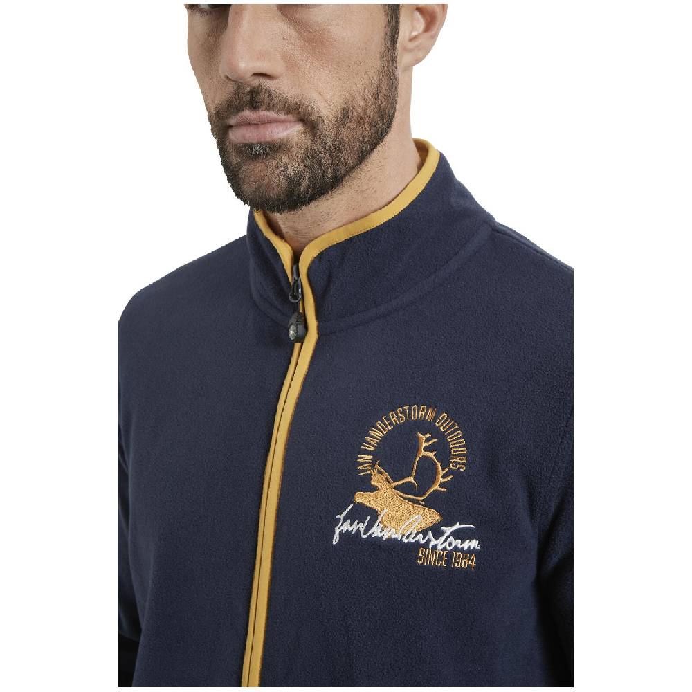 Jan Vanderstorm Fleecejacke HALLVAR dunkelblau Outlet