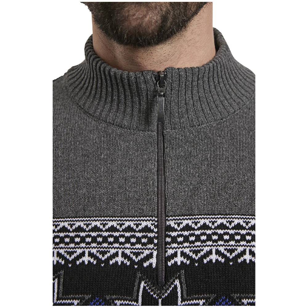 Jan Vanderstorm Pullover EERU dunkelgrau Auslauf