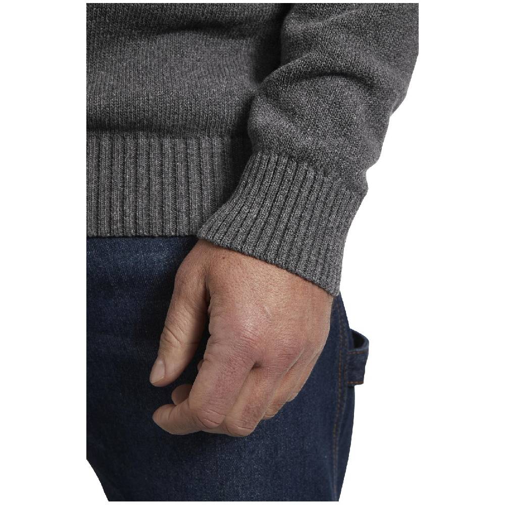Jan Vanderstorm Pullover EERU dunkelgrau Auslauf