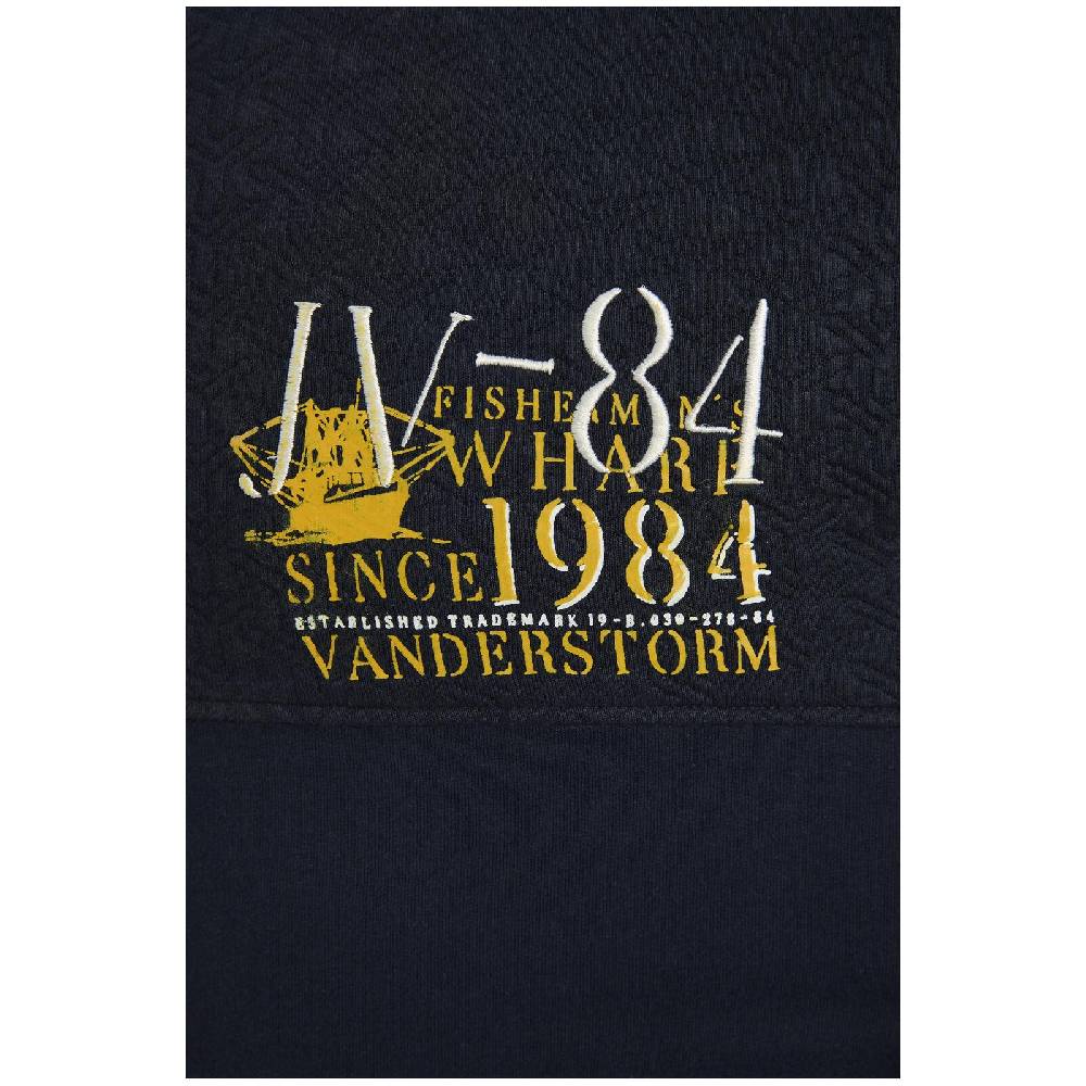 Jan Vanderstorm Sweatjacke DAGOMAR dunkelblau Fabrik Onlineshop