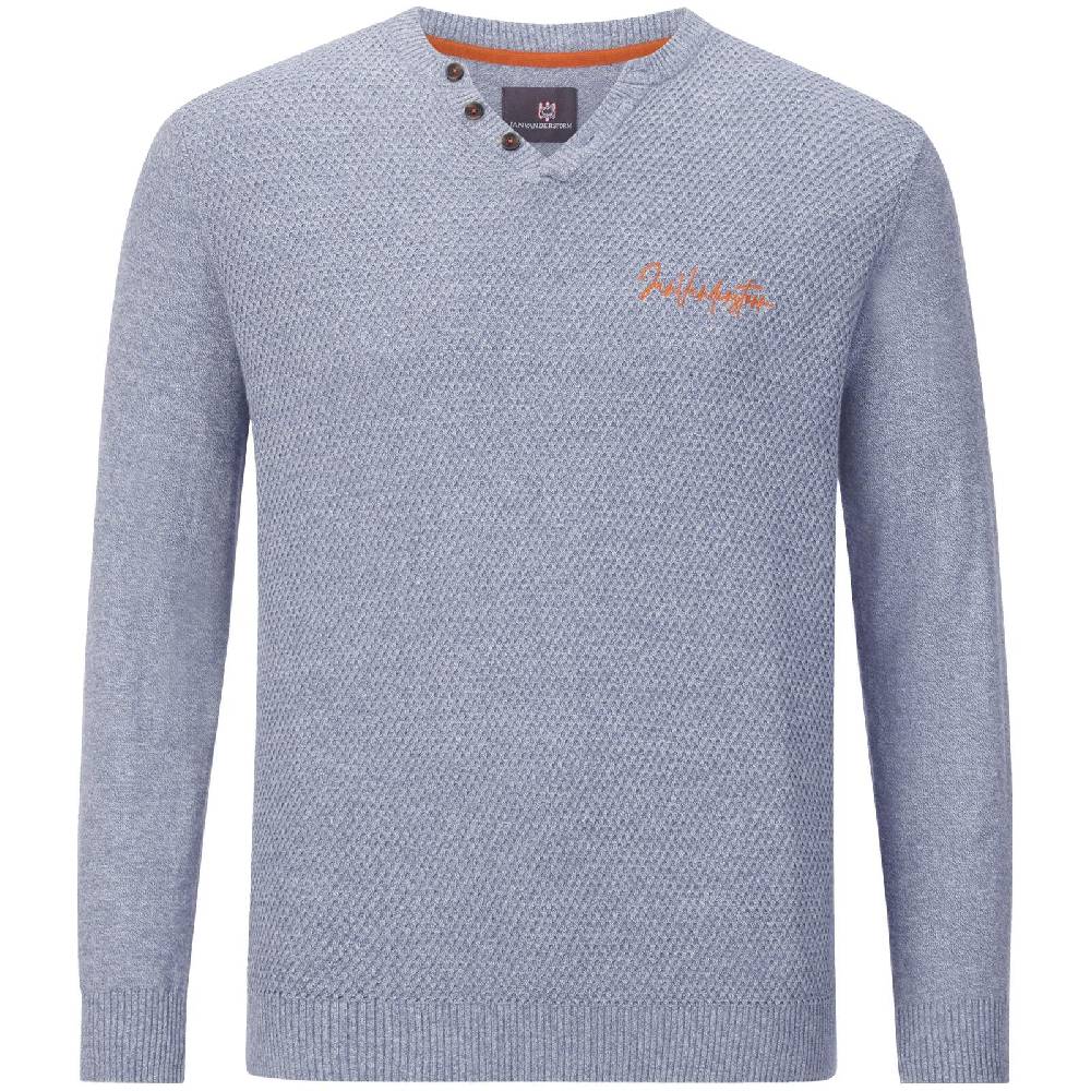 Jan Vanderstorm Pullover HAGBARD hellblau Sonderangebot