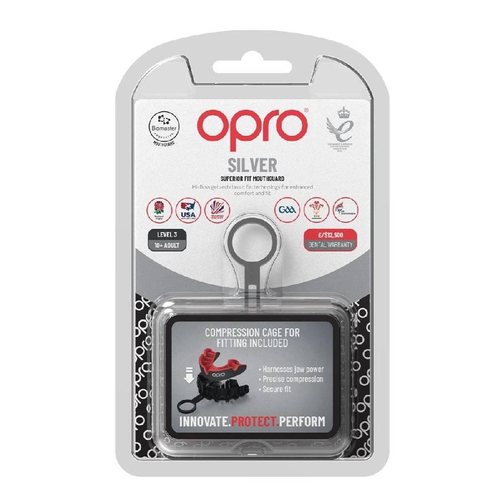 Ju Sports OPRO Zahnschutz Silver Senior 2022 - 6 Farben Sonderangebot