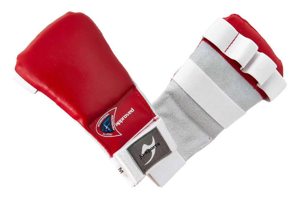 Ju Sports Ju-Jutsu Schützer-Set rot, Hand- und Fußschutz Begrenztes Angebot