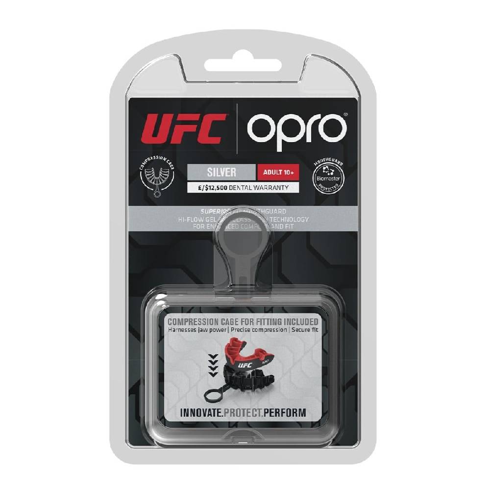 Ju Sports OPRO "UFC" Zahnschutz Silver 2022 - 3 Farben Saisonale Angebote
