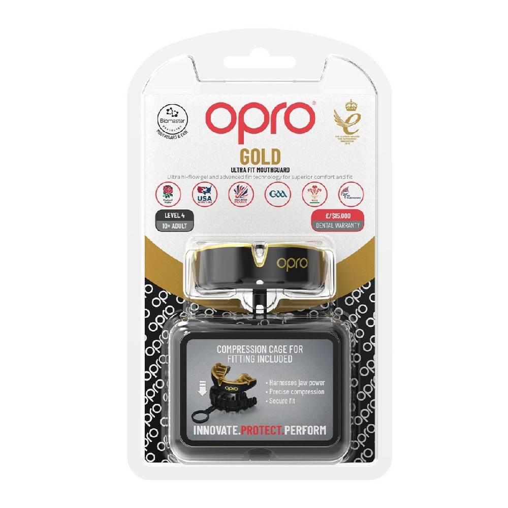 Ju Sports OPRO Zahnschutz Gold Senior 2022 - 5 Farben Rabatte dieses Monats