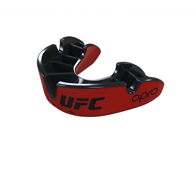 Ju Sports OPRO "UFC" Zahnschutz Silver - Red/Black 2025