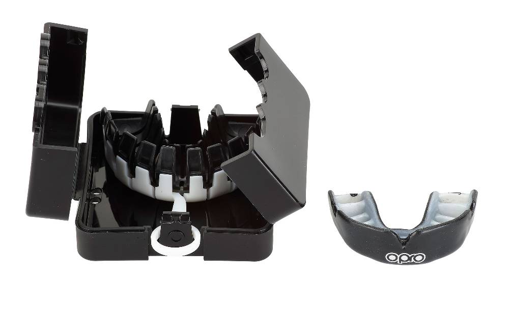 Ju Sports OPRO Zahnschutz PowerFit Black/White Exklusivangebot