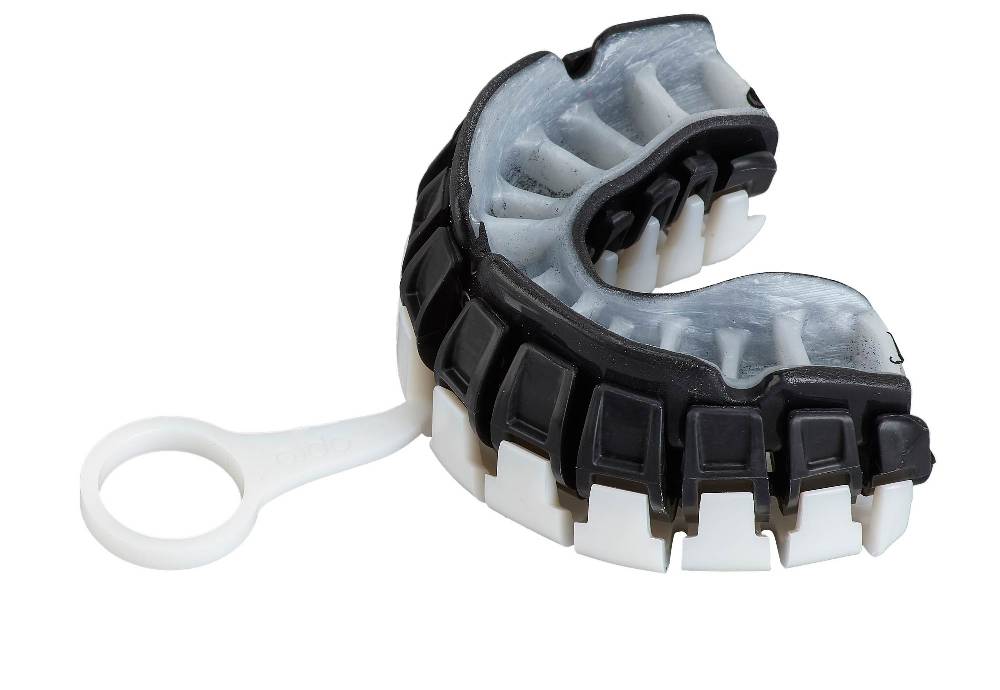 Ju Sports OPRO Zahnschutz PowerFit Black/White Exklusivangebot