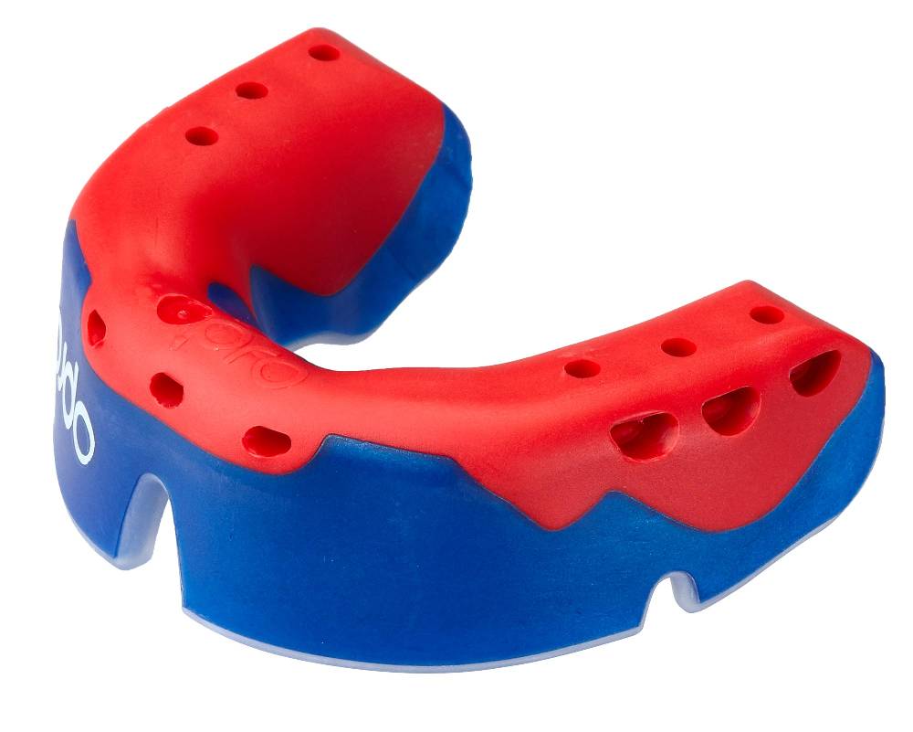 Ju Sports OPRO Zahnschutz Platinum Senior blue/pearl/red Blitzangebot