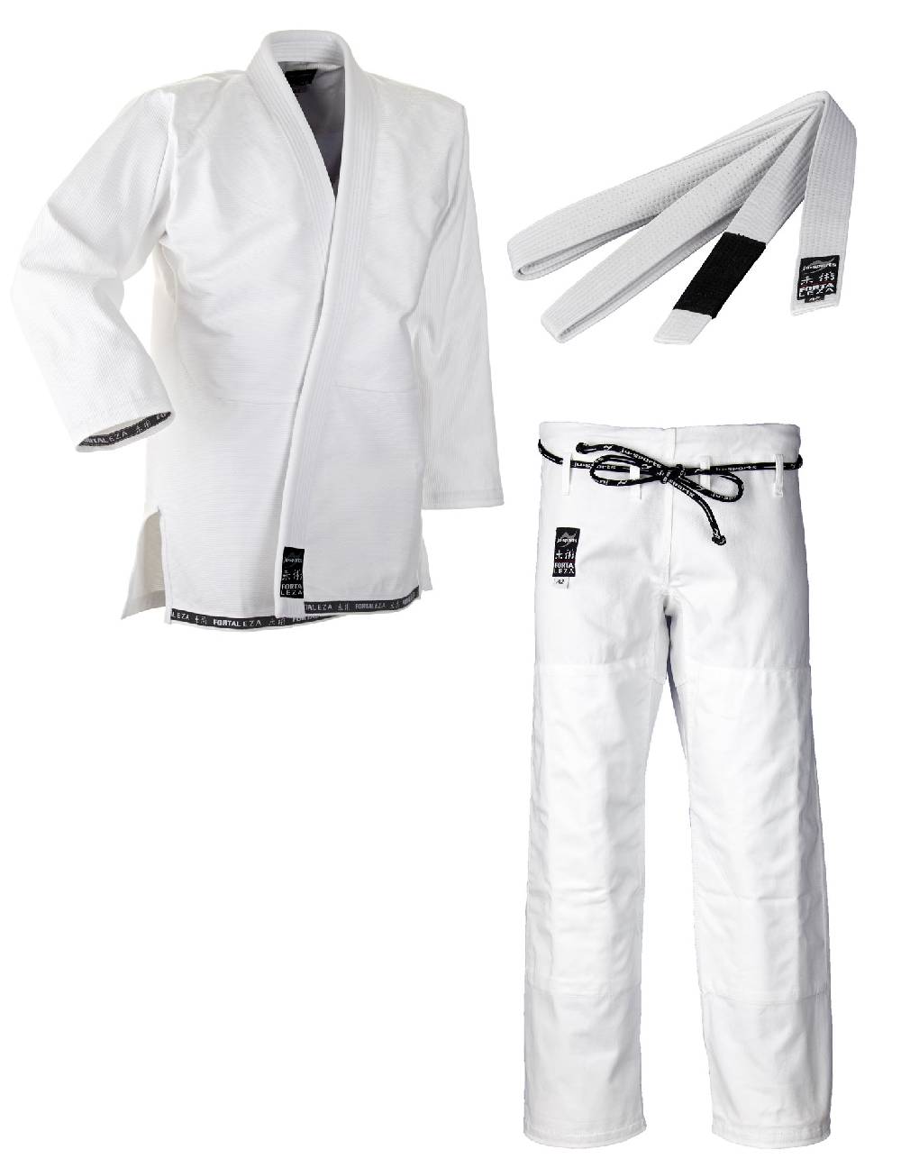 Ju Sports BJJ Starter Gi Fortaleza + BJJ Gürtel weiß Vierteljährliche Förderung